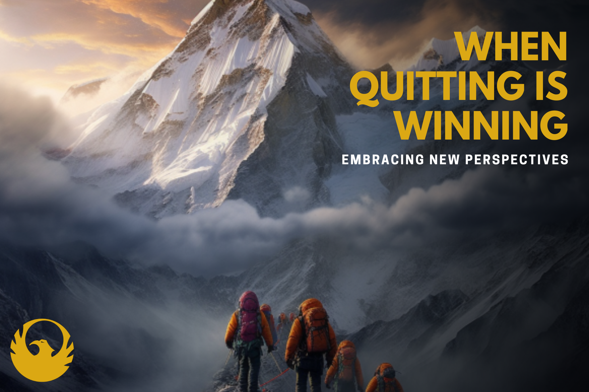 When Quitting is Winning: Embracing New Perspectives